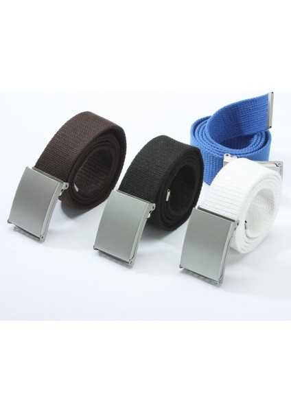 Erkek Kemerleri Moda Yeni Unisex Pantolon Kemerleri Kanvas Kemer Nefes Açık Taktik Kot Ayarlanabilir Bel Kemeri 140 cm (Yurt Dışından) fiyatları