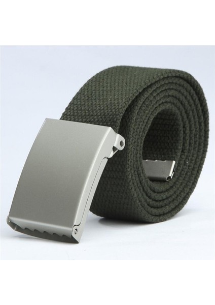 Erkek Kemerleri Moda Yeni Unisex Pantolon Kemerleri Kanvas Kemer Nefes Açık Taktik Kot Ayarlanabilir Bel Kemeri 140 cm (Yurt Dışından) fırsatları