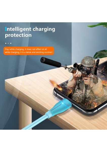 3A Sıvı Yumuşak Tutkal Hızlı Şarj USB Kablosu iPhone USB A 8 Pinli Şarj Kablosu Veri Kablosu iPhone 14 13 12 Pro Max 1/1.5/2 M (Yurt Dışından) fiyatları