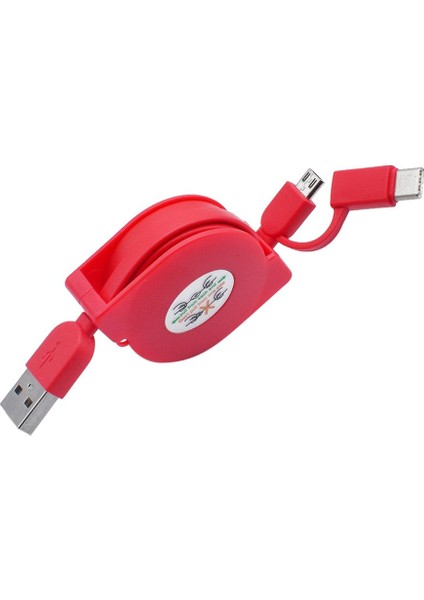 Geri Çekilebilir Çoklu USB Şarj Kablosu Mikro USB Tip C Kablosu Samsung Cep Telefonu Için Çoklu Şarj Kablosu Cep Telefonu Aksesuarı (Yurt Dışından) modelleri