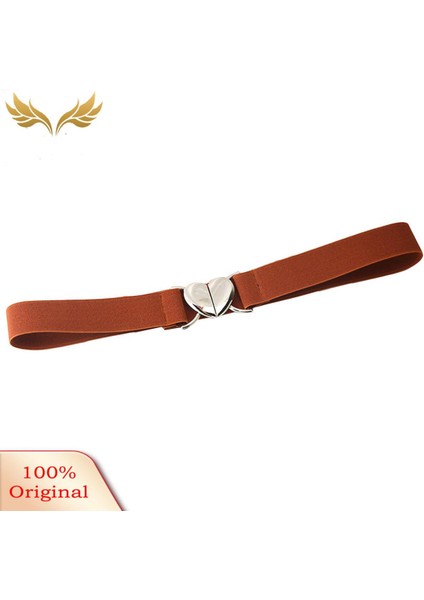 Süper Bayan Kemer Örgülü Kadın Aşk Tokası Esnek Kemer Kayışı (Yurt Dışından)