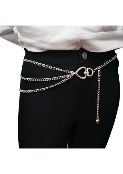 Pantolon Altın Zincir Kemer Kadınlar Için Içi Boş Kalp Zincir Bel Kemeri Uzun Püskül Bayanlar Elbise Kemeri Çok Katmanlı Parti Takı Kemer (Yurt Dışından) fırsatları