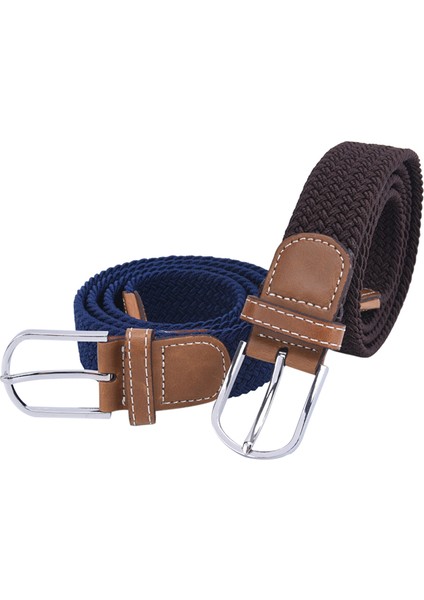 Loveshopping* Kemer Erkekler Için Elastik Kemer Kanvas Toka Örgülü Erkek Dokuma Streç Askılar (Yurt Dışından) fırsatları