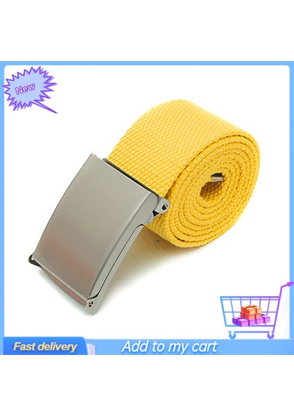 Kanvas Kemer Kolayca Çözülür Dış Mekan Için Unisex Kanvas Kanvas Web Kemeri (Yurt Dışından) indirimleri