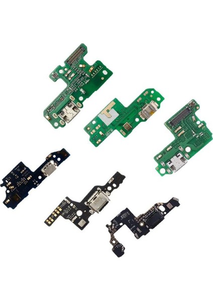 Huawei P8 P9 P10 Lite Artı P8 Lite 2017 Şarj Cihazı Şarj Portu Dock USB Konektörü Veri Flex Kablo Kulaklık Jakı Şerit Kablo (Yurt Dışından)