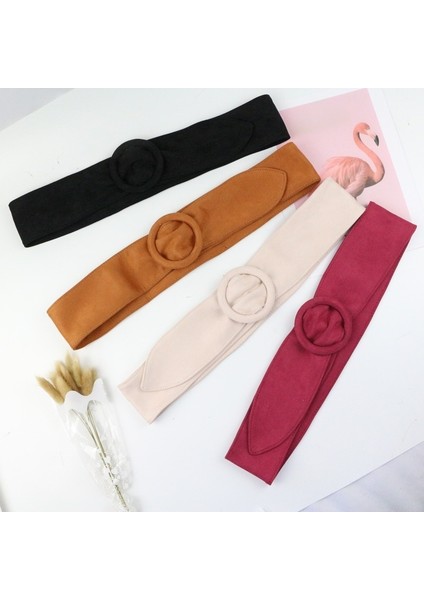 Tasarımcı Yüksek Kaliteli Moda Lüks Avrupa ve Amerikan Kadın Kemeri Kadın Elbise Bant Genişliği Kemer Kadife Dekorasyon Ceinture (Yurt Dışından) fiyatları