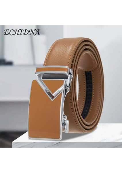 Echıdna Bel Kemeri Otomatik Suni Dana Derisi Pürüzsüz Yüzeyli Bel Kemeri (Yurt Dışından) indirimleri