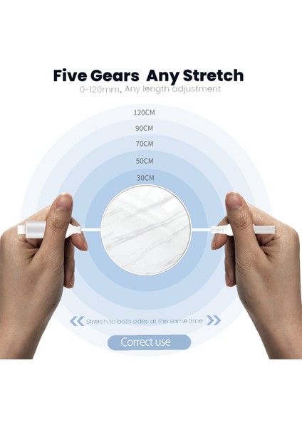 Geri Çekilebilir 6A/66W 3 In 1 USB Şarj Veri Kablosu iPhone 13 12 14 Pro Kablo Hızlı Şarj Samsung Xiaomi Için USB C Tipi Kablo (Yurt Dışından) modelleri