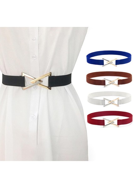 Loveshopping* Üçgen Kadın Elbise Kazak Takım Elbise Bel Basit Kemer Çok Yönlü Moda Kuşak (Yurt Dışından)