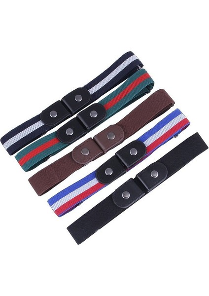 Görünmez Kemer Tokası Olmadan Elastik Kemerler Kadınlar Için Streç Erkek Kot Cintos Genişletilebilir Çocuk Erkek Kız Cinturon Mujer Sihirli (Yurt Dışından) fırsatları