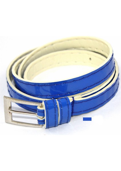 1 Adet Kadın Moda Şeker Renk Ince Pu Deri Bel Blets Toka Kemer Çok Renkli Bayan Ince Kemer Belting Sapanlar (Yurt Dışından) modelleri