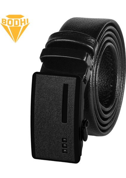Bodhı Erkek Iş Kemeri Otomatik Toka Kolay Ayar Resmi Bel Kemeri (Yurt Dışından) modelleri