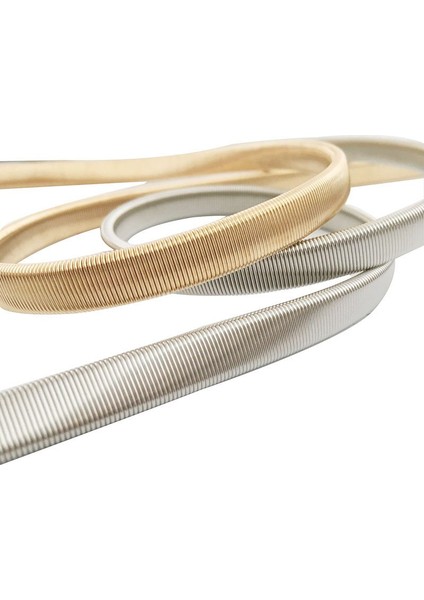 Elastik Streç Bayanlar Bel Kemerleri Elbiseler Için Altın Gümüş Kalp Kemer Kadınlar Için Moda Tasarımcısı Kadın Kemerler Gouden Riem (Yurt Dışından) indirimleri