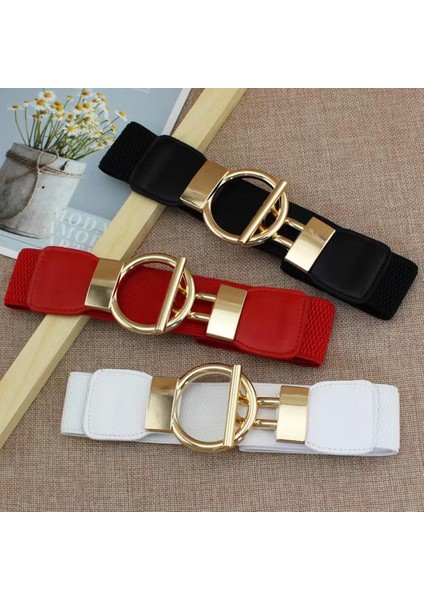 Elbise Korse Elastik Elastik Geniş Kuşak Basit Dekoratif Kemer Cinturon Ancho De Mujer Kemerler Kadınlar Için Cinturones Para Mujer 벨트 (Yurt Dışından)