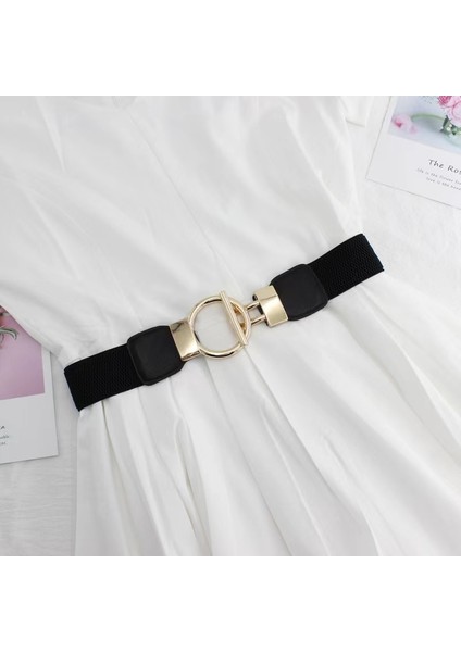 Elbise Korse Elastik Elastik Geniş Kuşak Basit Dekoratif Kemer Cinturon Ancho De Mujer Kemerler Kadınlar Için Cinturones Para Mujer 벨트 (Yurt Dışından) fiyatları