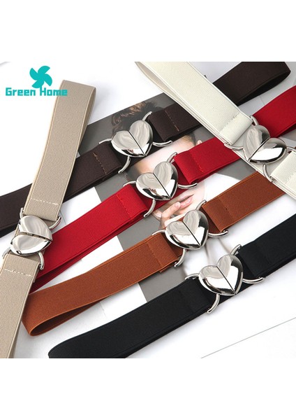 Green Home Bayan Kemer Zarif Basit Tüm Uyumlu Elastik Bel Kemeri (Yurt Dışından) indirimleri