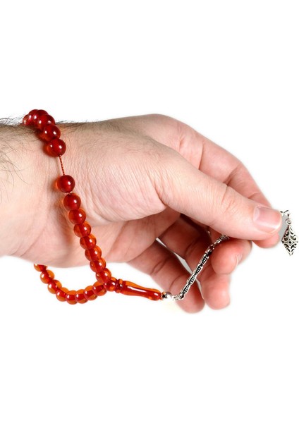 Küre Tane Bilek Boy Çay Rengi Toz Kehribar Tesbih fiyatları