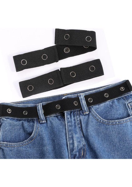 Kadınlar Için Kemerler Tokasız Elastik Görünmez Kot Kemer Tokası Olmadan Kolay Kemerler Erkekler Streç Hiçbir Sorunsuz Kemer Dropshipping (Yurt Dışından)