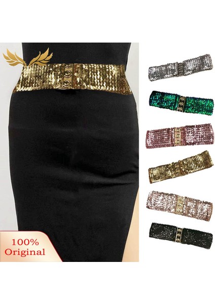 Süper Bayan Elbise Kemeri Iyi Esneklik Tek Daire Kemer Kuşağı (Yurt Dışından)