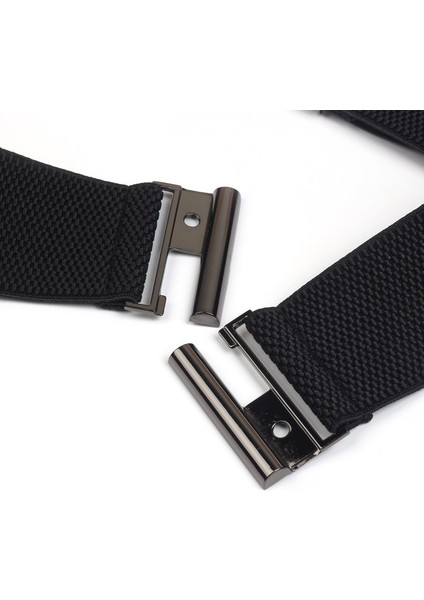 Kadın Streç Toka Bel Kemeri Kadınlar Için Eğlence Siyah Elastik Korse Kemer Ceintures Harajuku Artı Boyutu Kemerler Kızlar (Yurt Dışından) fırsatları