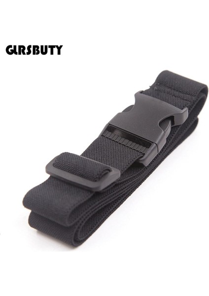 Kadın Elastik Kemer Ayarlanabilir Erkekler Geniş Bel Kemeri Plastik Takma Tokası ile Çabuk Serbest Bırakılan Gömlek Kalmak Kemer Spor Için (Yurt Dışından)