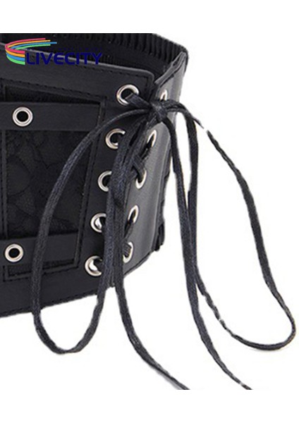 Bel Kemeri Punk Tarzı Bel Şekillendirme Bel Cincher Korse (Yurt Dışından) modelleri