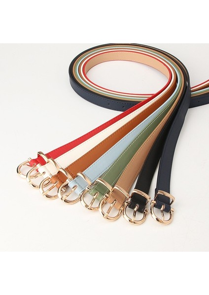 Kore Versiyonu Kemer Kadın Çok Yönlü Klasik Kare Parlak Pu Kemer Trend Kot Pantolon Kemerler Kadın 2022 Lüks Kemer Kadın (Yurt Dışından) fiyatları