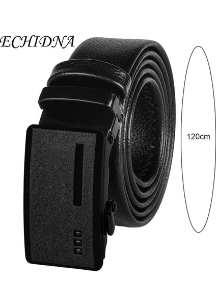 Echıdna Erkek Kemeri Dikdörtgen Tokalı Kolay Ayarlı Resmi Bel Kemeri (Yurt Dışından) fiyatları