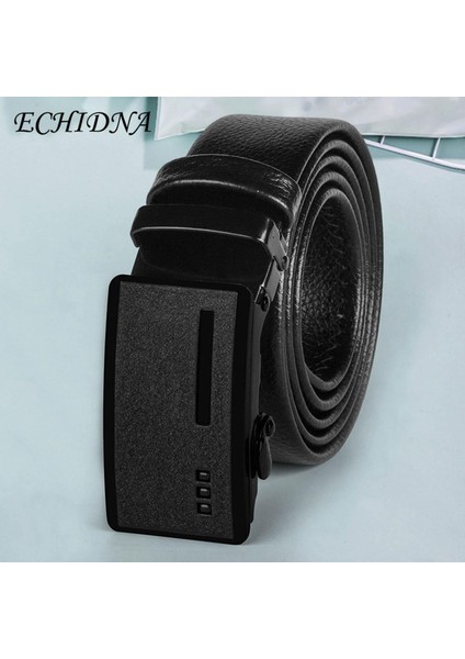 Echıdna Erkek Kemeri Dikdörtgen Tokalı Kolay Ayarlı Resmi Bel Kemeri (Yurt Dışından) indirimleri