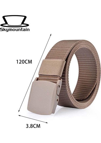 Skymountain Erkek Kemer Yüksek Mukavemetli Saf Renk Erkek Bel Kemeri (Yurt Dışından) fiyatları