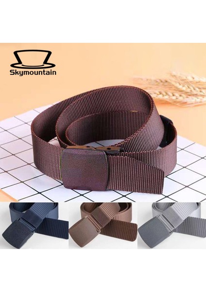 Skymountain Erkek Kemer Yüksek Mukavemetli Saf Renk Erkek Bel Kemeri (Yurt Dışından) fırsatları