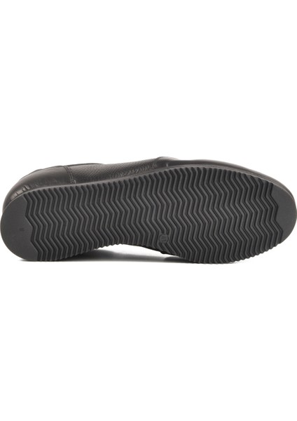 Siyah Deri Erkek Casual Ayakkabı 2K1004-HK-7811 M indirimleri