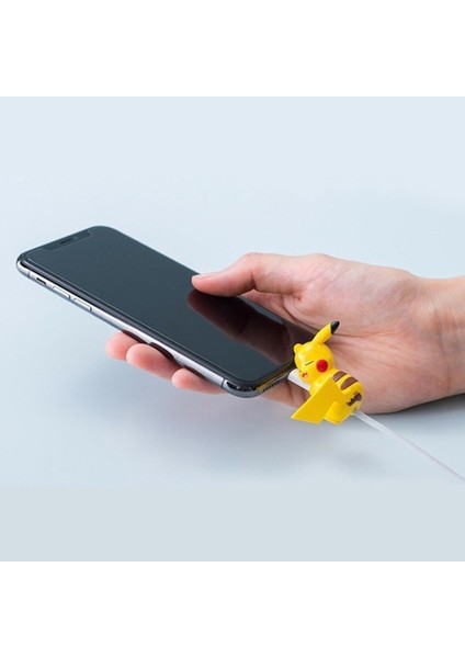 Mini Karikatür Pokemon Pikachu Bite Telefon Kablosu Şarj Cihazı Veri Kablosu Koruyucu Kapak (Yurt Dışından) indirimleri