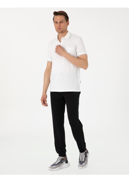 Erkek Ekru Slim Fit Tişört 50302631-VR019 fırsatları