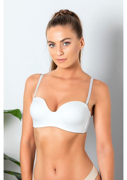 Straplez Lotus Sütyen Ekru (MGP11260)