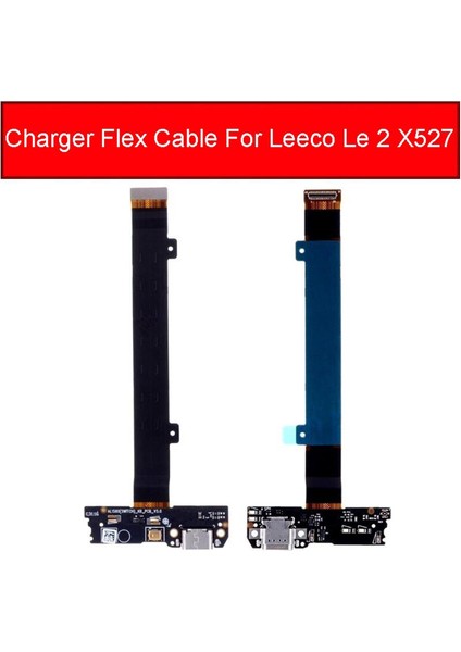 Orijinal USB Şarj Aleti Kurulu Flex Kablo Letv Leeco Le 2X527 USB Şarj Portu Dock Flex Kablo Yedek Onarım Parçaları (Yurt Dışından)