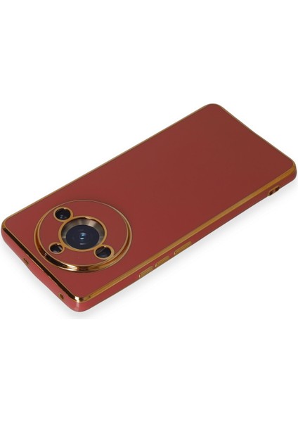 Realme 11 Pro Kılıf Volet Silikon - Kırmızı Mrayd