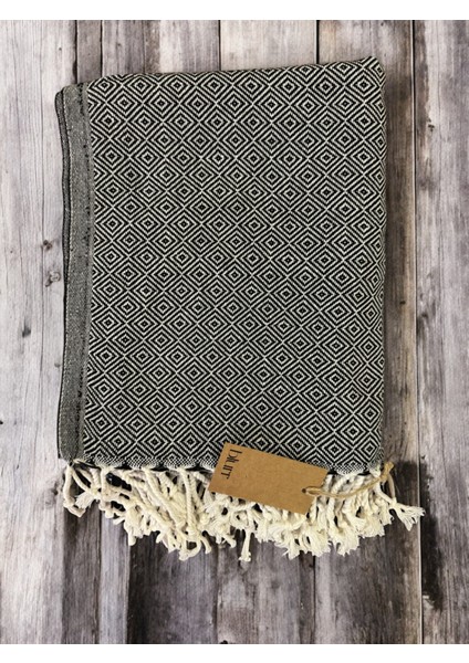 Elysium Model Peştemal %100 Pamuk, 90 x 190CM Banyo, Duş, Havuz, Plaj, Spa, Hamam Havlusu, Peştamal. Mavi, Siyah modelleri