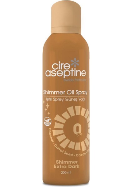 Shimmer Oil Spray 0 Spf 200ML