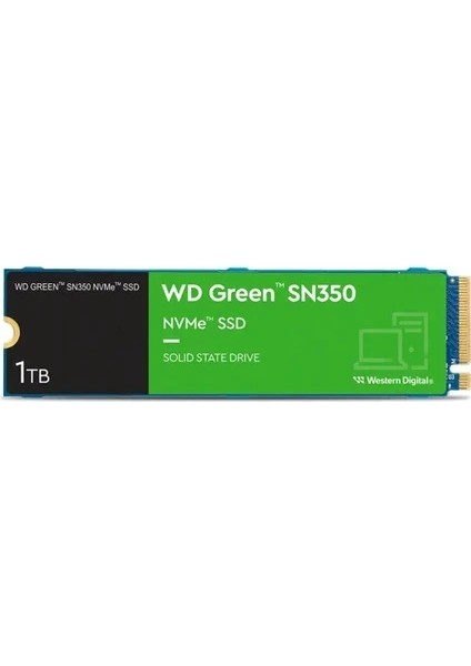 Green SN350 1tb Nvme M.2 3200/2500 SSD WDS100T3G0C