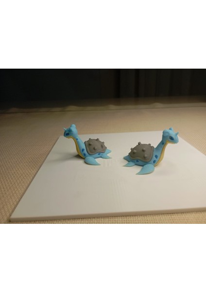 STARLAB3DSTUDIOS Pokemon Lapras Figürü(5'li)