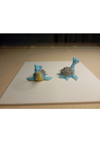 STARLAB3DSTUDIOS Pokemon Lapras Figürü(5'li)
