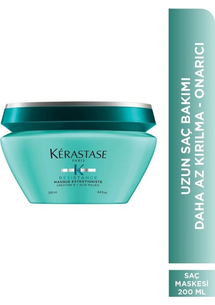 Resistance Masque Extentioniste Daha Uzun ve Güçlü Saçlar Için Onarıcı Maske 200 ml