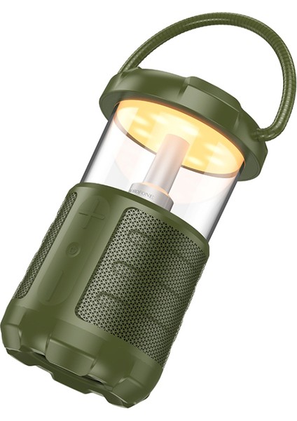 Kamp Lambası Ve Bluetooth Speaker Işıklı Kablosuz Speaker Bluetooth Hoparlör El Tutamaçlı Kampta Tatilde Ofis Ve Ev Için Usb Ve Tf Kart Girişli Kablosuz Hoparlör Bp19