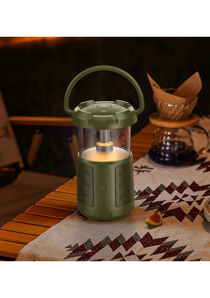 Kamp Lambası Ve Bluetooth Speaker Işıklı Kablosuz Speaker Bluetooth Hoparlör El Tutamaçlı Kampta Tatilde Ofis Ve Ev Için Usb Ve Tf Kart Girişli Kablosuz Hoparlör Bp19 fırsatları