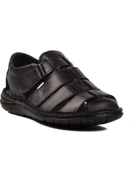 Ayakmod 476424 M Siyah Erkek Sandalet
