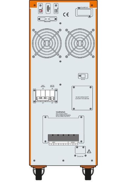 Powerpack Se 10KVA 1f/1f (20X7AH) Pf;0,9 4/8dk Onlıne Ups
