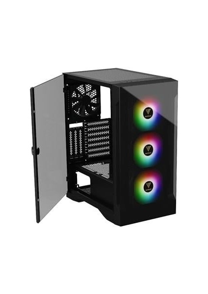 Gamdıas 750W 80+ Bronze Talos E2 Elıte Gamıng Mıd-Tower Pc Kasası
