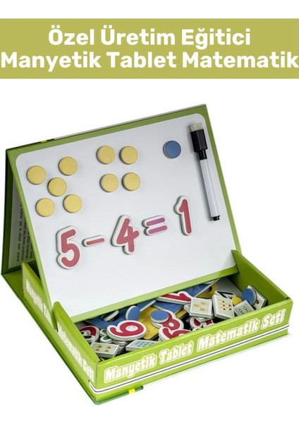 Özel Seri Öğretici Matematik Rakam Sayı Öğretici Silinebilir Yazı Kalemli Manyetik Tablet Matematik