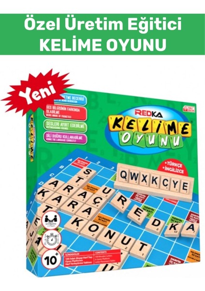 Özel Seri Dil Bilgisi Mantık Yürütme Becerisi Geliştirici Eğlenceli Eğitici Takım Grup Kelim Oyunu